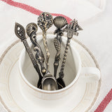 Set of Five Apothecary Spoons Witches Kitchen