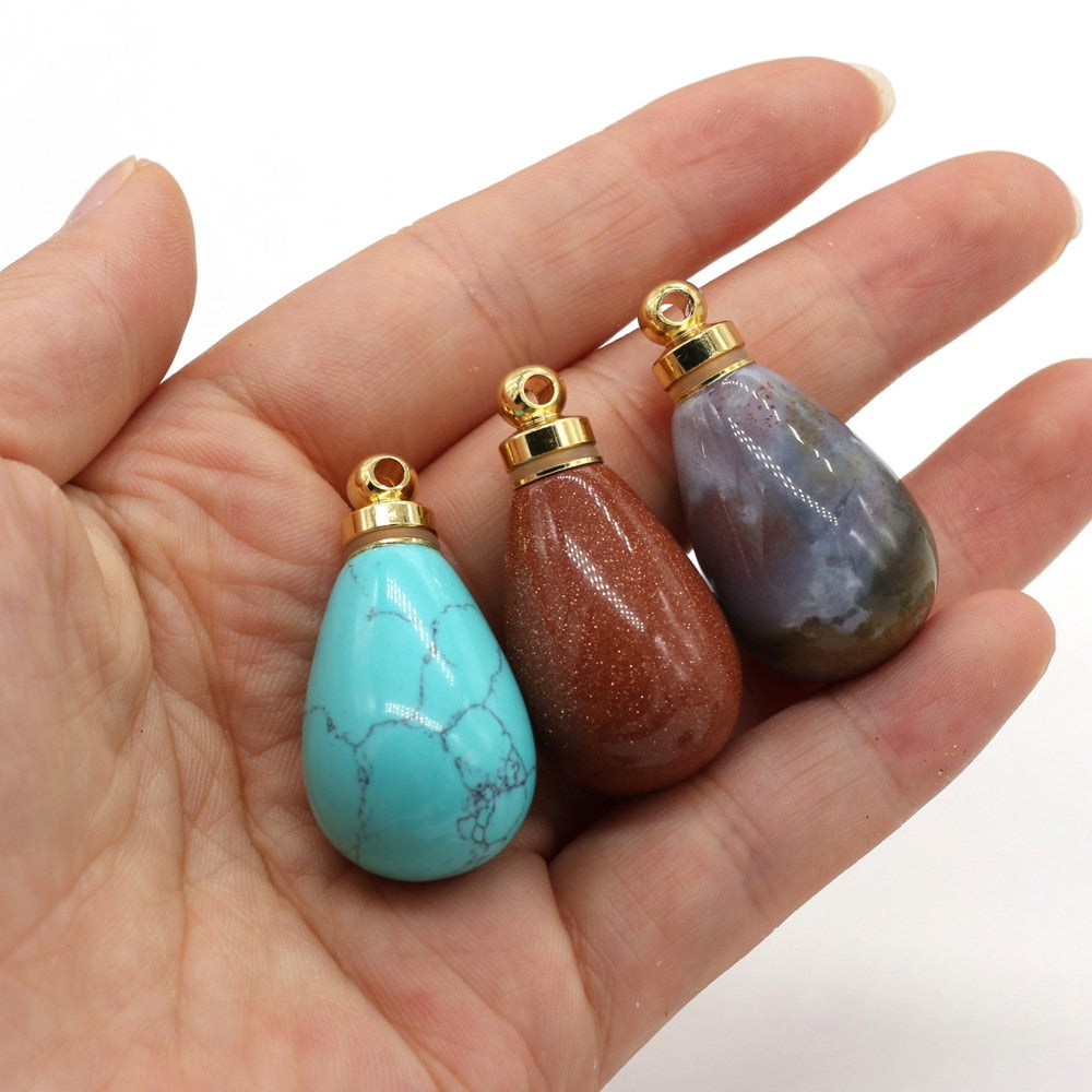 Natural Stone Essential Oil Diffuser Pendants