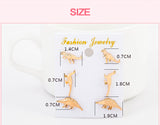 Three Pairs of Dinosaur Stud Earrings