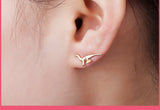 Three Pairs of Dinosaur Stud Earrings
