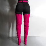 Choose Your Own Adventure | Women Chap Boots Waist Belt | Size 4-14 | 56 Colours - Woodland Gatherer