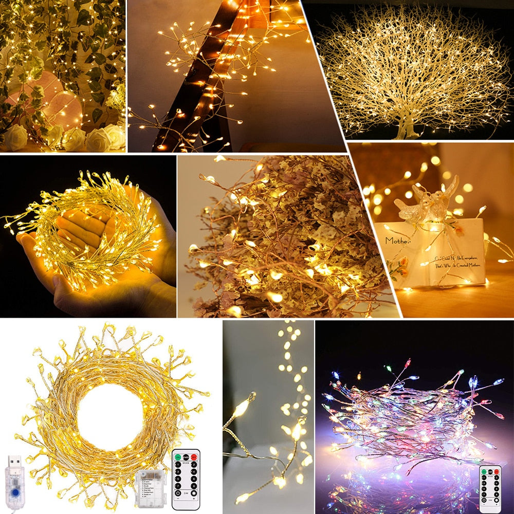 Outdoor Waterproof String Light LED Fairy Lights