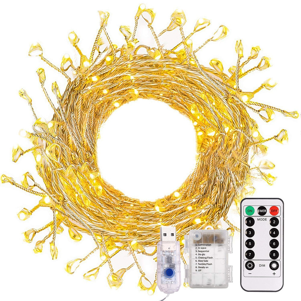 Outdoor Waterproof String Light LED Fairy Lights