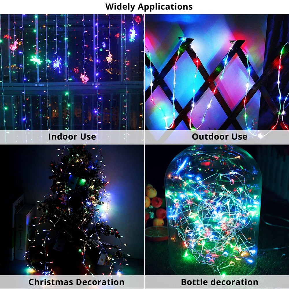 Outdoor Waterproof String Light LED Fairy Lights