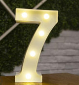 Red Circus Letters LED Light 26 Letters & 10 Numbers & Hearts