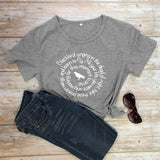 Blackbird Singing In The Dead Of Night T-shirts