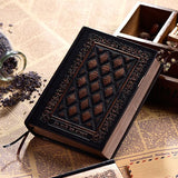 Blank Hard Cover Leather Sketchbook / Journal