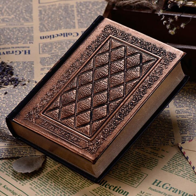 Blank Hard Cover Leather Sketchbook / Journal