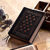 Blank Hard Cover Leather Sketchbook / Journal