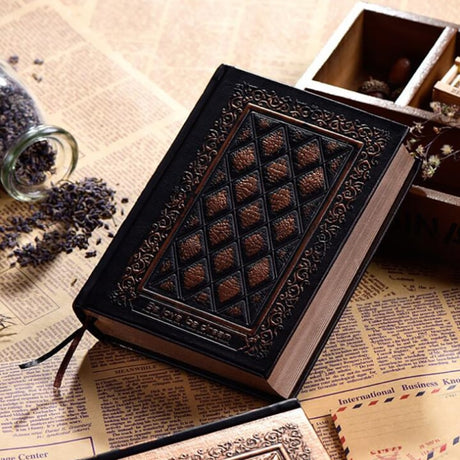 Blank Hard Cover Leather Sketchbook / Journal