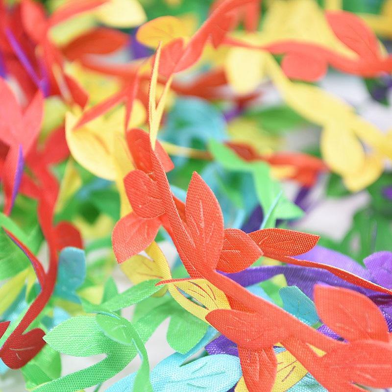 20 Meters Silk Vine Leaf Ribbon | 19 Colours - Woodland Gatherer