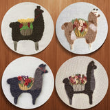 Llama Love Beginners DIY Embroidery Kits