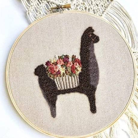 Llama Love Beginners DIY Embroidery Kits