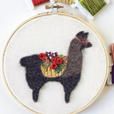 Llama Love Beginners DIY Embroidery Kits