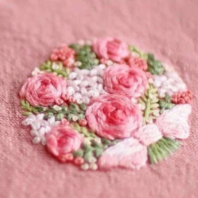 Wattle Embroidery DIY Craft Kit