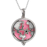 Woodland Aroma Diffuser Open Locket Pendant Necklace | Perfume, Essential Oil, Aromatherapy