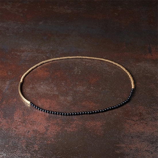 Agate Stone & Copper Handmade Bracelets Unisex Jewellery