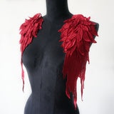 All the Colours Embroidery Appliqué Angel Wings