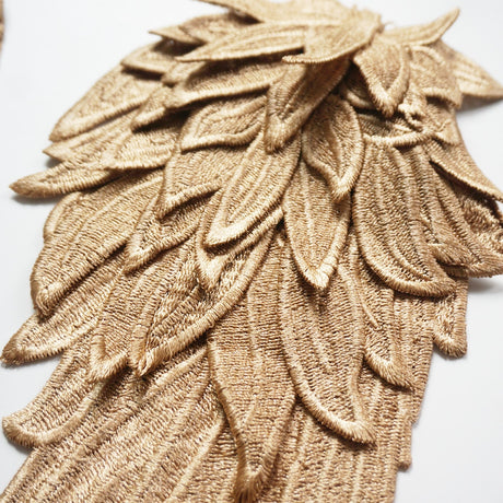 All the Colours Embroidery Appliqué Angel Wings