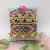 Handmade Glass Seed Bead Wristbands