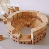 Arabian Nights & Colosseum Days - Sets of Wooden Building Blocks Toys