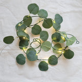 Ivy Eucalyptus Leaves Garland Led String Fairy Lights