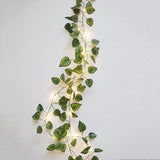 Ivy Eucalyptus Leaves Garland Led String Fairy Lights