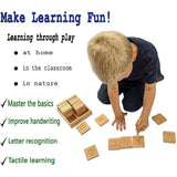 26PCS Learning Letter Tracing Alphabet Card | Montessori Educational Toy - Woodland Gatherer