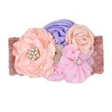 Vintage Flower Headband Baby Girls Headwraps - Woodland Gatherer