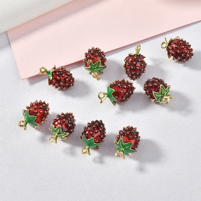 Strawberry Patch Charms Sets of Two