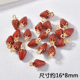 Strawberry Patch Charms Sets of Two