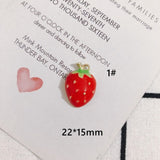 Strawberry Patch Charms Sets of Two