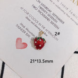 Strawberry Patch Charms Sets of Two