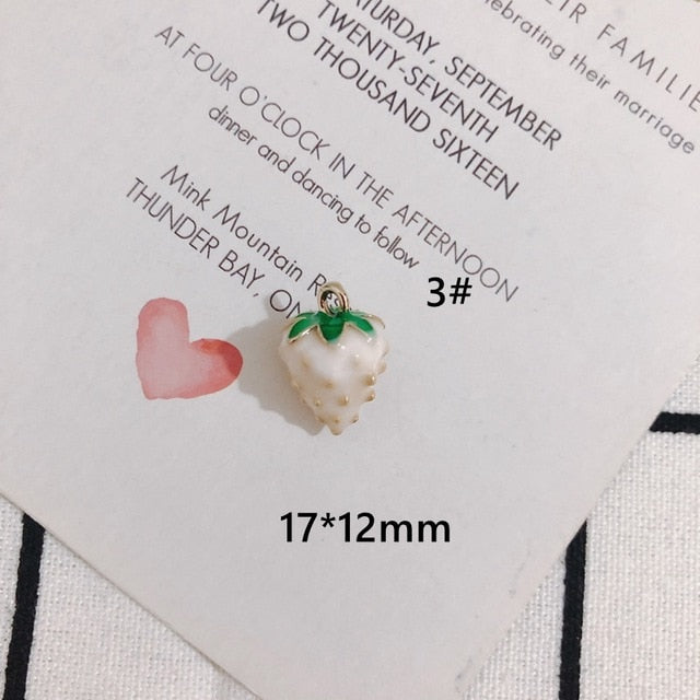 Strawberry Patch Charms Sets of Two