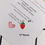 Strawberry Patch Charms Sets of Two