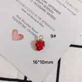 Strawberry Patch Charms Sets of Two