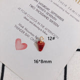 Strawberry Patch Charms Sets of Two