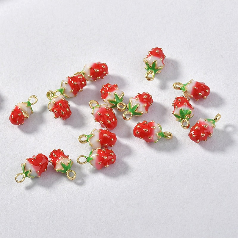 Strawberry Patch Charms Sets of Two