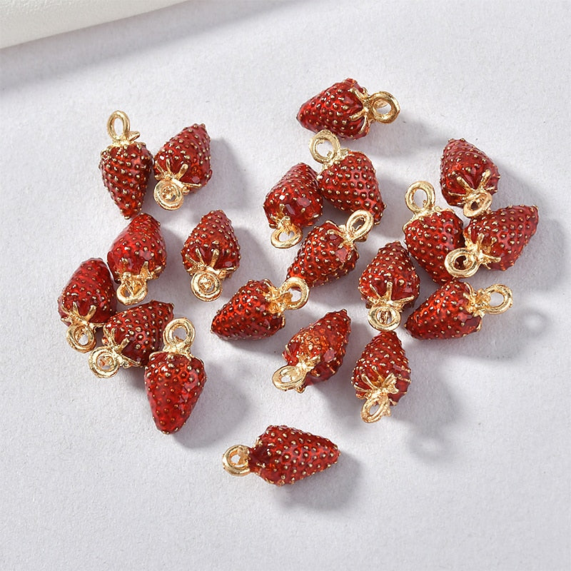 Strawberry Patch Charms Sets of Two