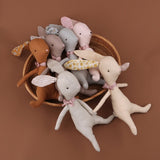Baby Bunny Plush Rabbit Dolls Soft Newborn Sleeping Toy