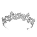 Ginny's Crystal Leaf Crown Bridal Tiara