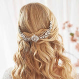 Crystal Hair Combs Tiara Bridal Wedding Hair Accessories
