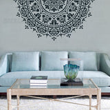 More Huge Mandala Wall Stencils