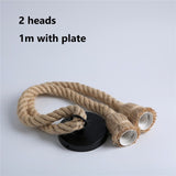 Hemp Rope Pendant Lights Industrial Hanging Lamp Light Fixtures