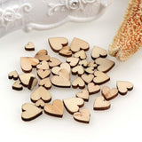 100 Wooden Hearts | DIY Craft Supplies - Woodland Gatherer