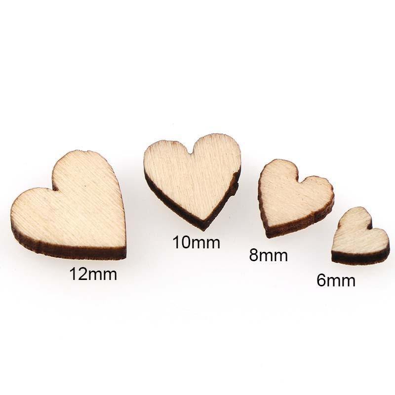100 Wooden Hearts | DIY Craft Supplies - Woodland Gatherer
