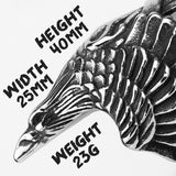 Flying Eagle Stainless Steel Men Rings