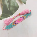 Handmade Glass Seed Bead Wristbands