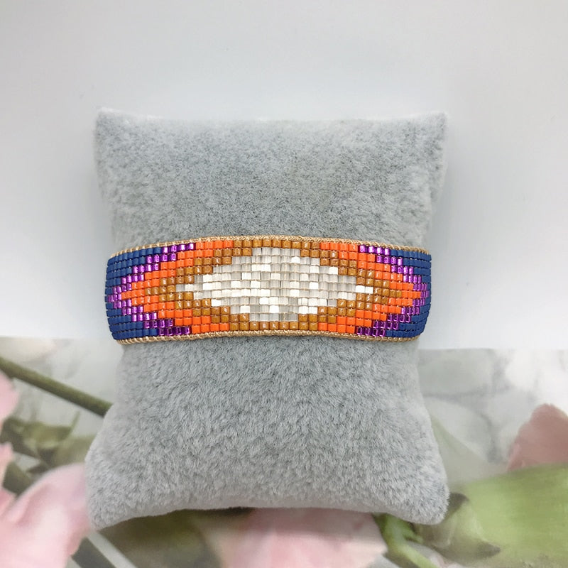 Handmade Glass Seed Bead Wristbands