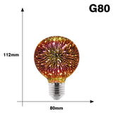 Starburst LED Fancy Schmancy Edison Light Bulbs